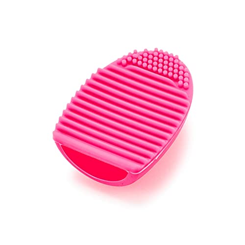 Mapperz Makeup Brush Cleaning Pad Makeup Brush Cleaner Cleaning Tool Eco-Friendly Silicone Makeup Brush Cleaner - Pink