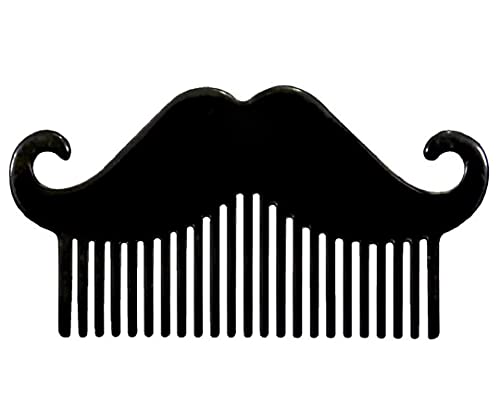 MAPPERZ Beard Comb/Moustache Shaping and Styling Comb For Men, Hair & Beard Pocket Comb