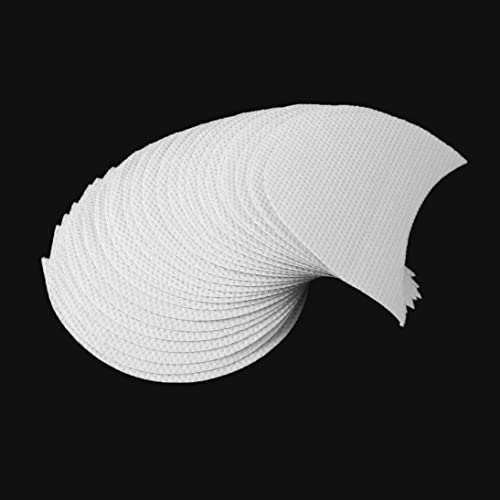 MAPPERZ Eyelash Extensions Pads and Eye Tips Sticker Wraps/Eyeshadow Shields Under Eye Patches, 20 pc (White)