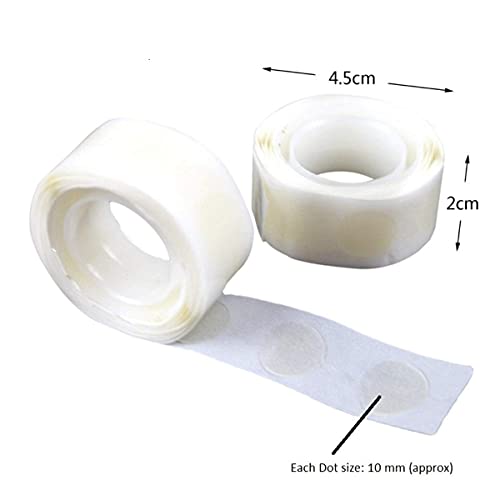 MAPPERZ Double Sided Balloon Glue for Dots Sticker Adhesive Point Tape , for Wedding, Christmas, Birthday Party, Home Decoration