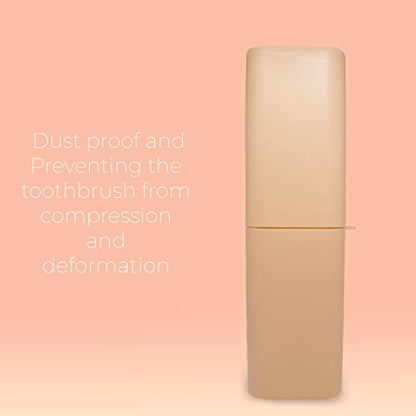 MAPPERZ Multifunction Travel Toothbrush Case Holder Portable Toothbrush Storage Plastic Toothbrush Holder- (Multocolor)