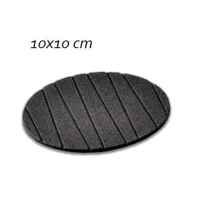 MAPPERZ Non Slip Round Shape Silicon Coasters for Tea Coffee Cups Mugs Beer Cans Bar Glass - Multicolor