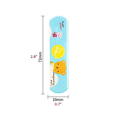 MAPPERZ Self Adhesive Non Toxic Printed Bandage | Cute Printed Cartoon Waterproof Band Emergency Bandage Kit For Kids/Children, Pack Of 20