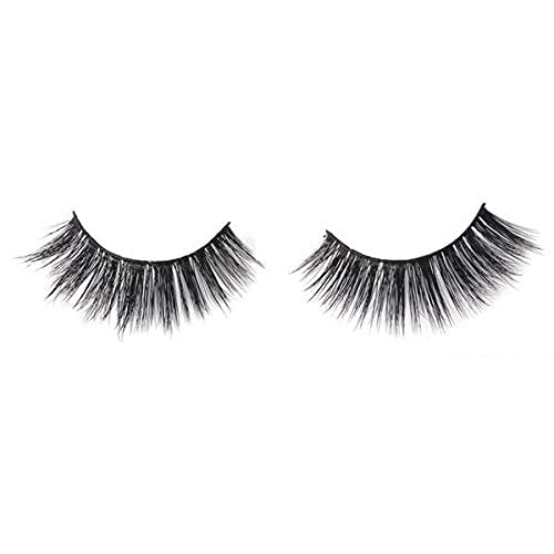 Mapperz False Eyelashes | Black Handmade Natural 3D Thick Long False Eyelashes | Soft Natural Black Thick Long False Eyelashes Makeup Extension Pack