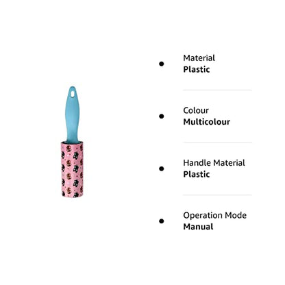 MAPPERZ Hair Lint Remover 30 Layers Lint Roller for Clothes, Furniture, Wool, Fur, Coat, Car Seats, Carpet, Fabric, Dust Cleaner, Pet Hair Remover-(Multicolor)
