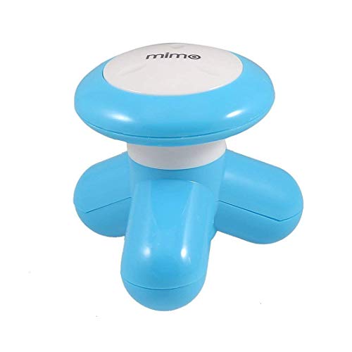 MAPPERZ Mini Vibration Battery Powered Massager for Full Body with Comfort Grip, Mini Portable Vibrating Body Massager, Random Color, Pack Of 1