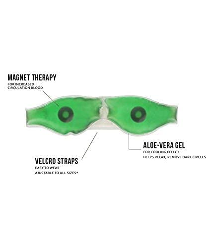 MAPPERZ Aloe Vera Cool Gel Eye Mask Summer Ice Cooling Sleeping Mask for Eye Patches
