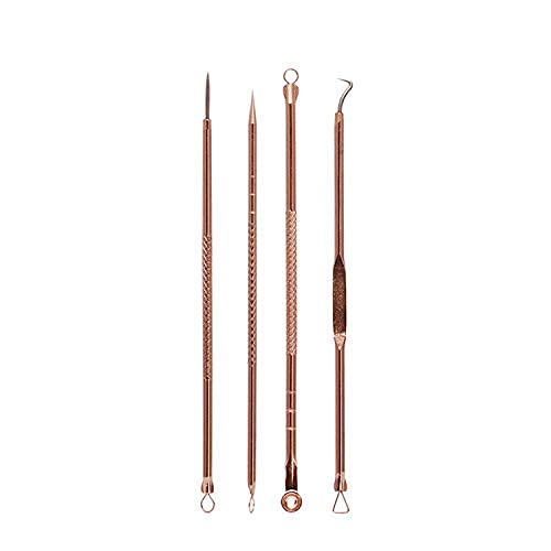 MAPPERZ Blackhead Acne Removal Needle Kit 4 Pcs Cleaning Tool Blemish Pimple Comedone for Women and Men