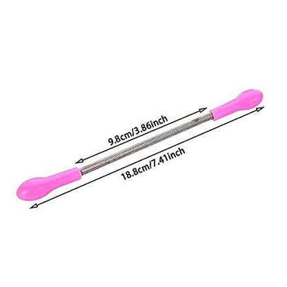 MAPPERZ Women's Face Hair Removal Spring Epilator Face Threading Natural Beauty Tool Stick/Upper Lip Cheek Chin Moustache Sideburns Neck Beauty Tool (Pack 2)