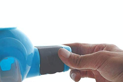 MAPPERZ Multicolor Magic Plus Hands-Free Plastic Automatic Toothpaste Squeezer Dispenser with Detachable and 4 Toothbrush Holder for Home Bathroom