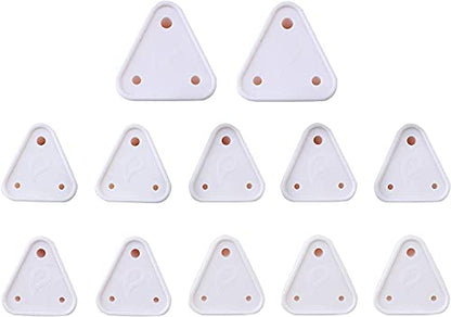 MAPPERZ Electric Socket Cover Guard for Child Proofing/Socket Plug Protector for Baby Safety, Difficult for Toddler to Remove, Prevent Your Children from Shock Accidents (Pack of 12)