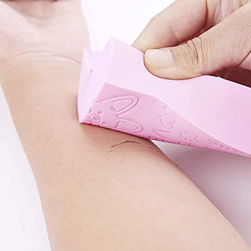 MAPPERZ Ultra Soft Exfoliating Sponge, Asian Bath Sponge For Shower, Japanese Spa Cellulite Massager, Dead Skin Remover Sponge For Body, Face Scrubber for Women and Men, Random Color, Pack Of 1