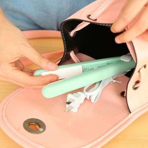Mapperz Mini Professional Hair Straightener Flat Iron Designed for Girls - Multicolor (Pack of 1)