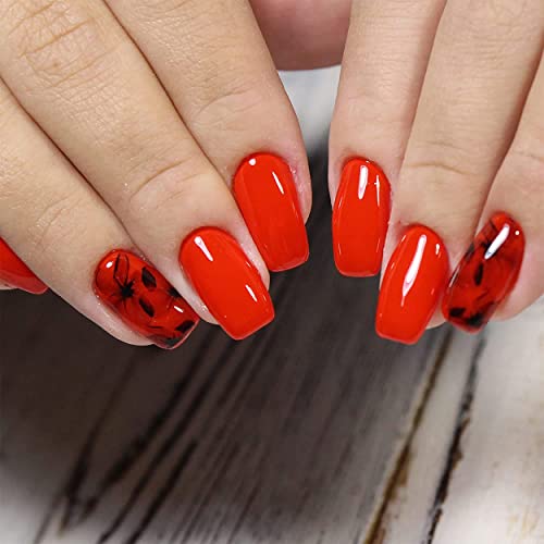 MAPPERZ 100 White Acrylic Nails, 48 Jars Fine Color Nail Art Glitter, 1 Big Nail Glue, 10 Rolls Self Adhesive Nail Tape Line, 24 (144 Design) Sheets Nail Art Stickers, 1 nail stamp with 1 scraper