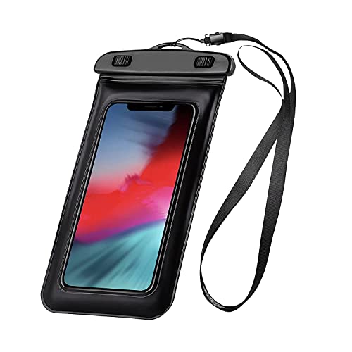MAPPERZ Plastic Universal Waterproof Phone Cellphone Pouch Cellphone Dry Bag Case For Iphone, Samsung, Pixel, Mi, Moto Up To 7.0 Inch (Multicolor)(Pack Of 1)