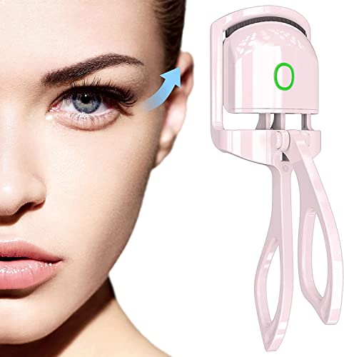 Mapperz Pvc Electric Eyelash Curler Long Lasting Heated Rechargeable Electric Eyelash Curler For Natural Lashes Handheld Eyelash Heated Curler(Random)
