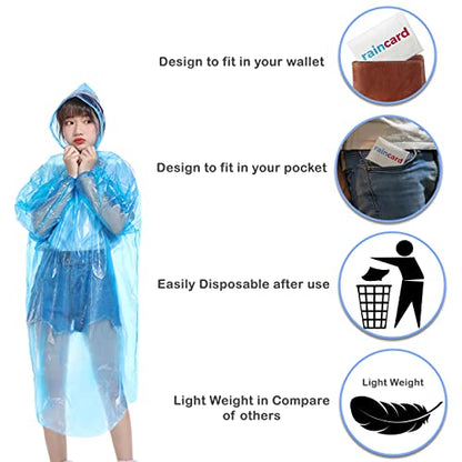 MAPPERZ unisex-adult Rain card