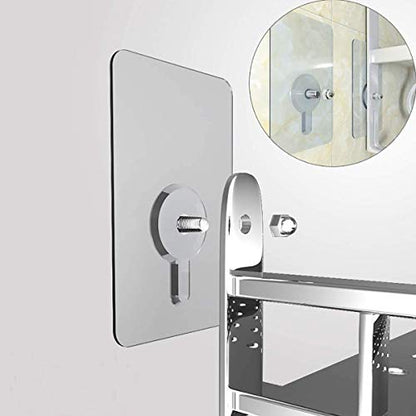 MAPPERZ Wall Mounted Hook for Hanging Self Adhesive Hook for Clothes Hanging