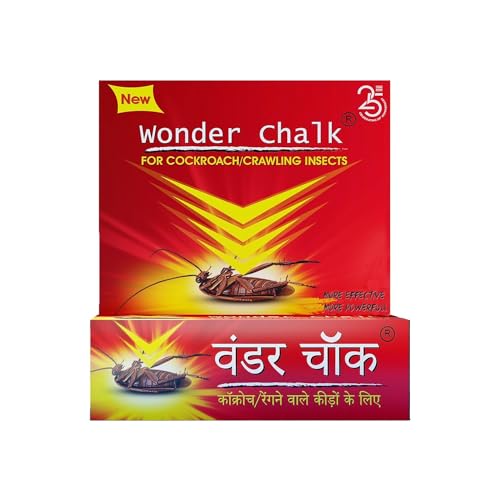 MAPPERZ Pest Control Cockroach Killer Chalk Cockroach Repellant for Kitchen