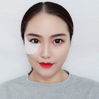 MAPPERZ Eyelash Extensions Pads and Eye Tips Sticker Wraps/Eyeshadow Shields Under Eye Patches, 20 pc (White)