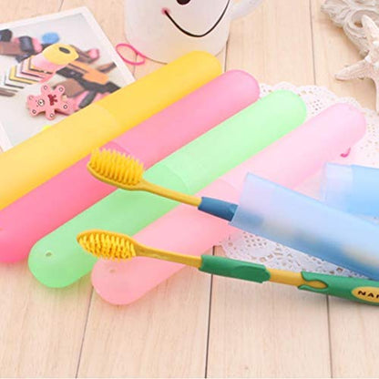 MAPPERZ Anti Bacterial Toothbrush Container/Tooth Brush Travel Covers/Case/Holder/Cases - Multicolor