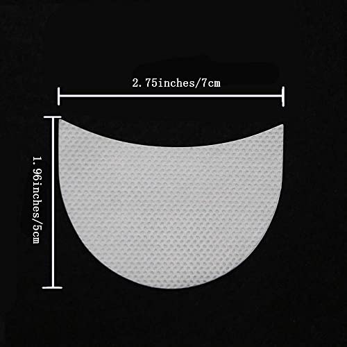 MAPPERZ Eyelash Extensions Pads and Eye Tips Sticker Wraps/Eyeshadow Shields Under Eye Patches, 20 pc (White)