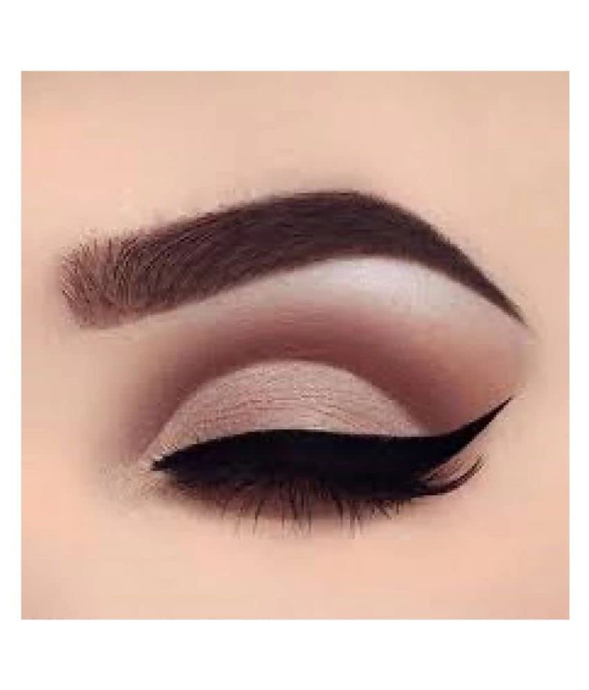 MAPPERZ Waterproof & Long lasting Eyebrow Pencil/Eyebrow Filler for Women and Girls, Long Lasting and Easy to Use (Black, Pack Of 6)