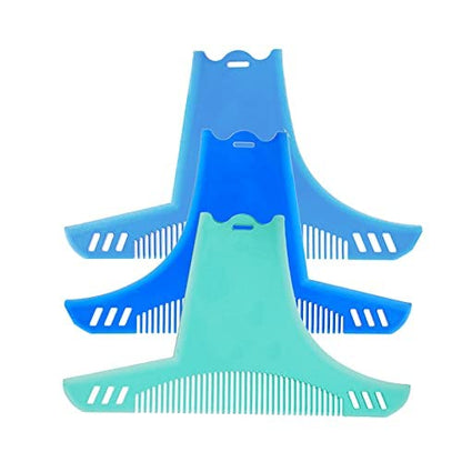 MAPPERZ Beard Shaping Tool for men beard shaping and styling tool comb beard shaping tools for men (Extra Large Beard Comb)