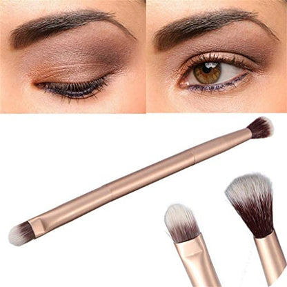 MAPPERZ 2 in 1 Double Ended Eyeshadow Makeup Brush Pen 2 Ways Eyeshadow Makeup Brush - Multicolor