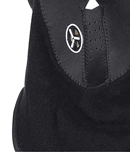 MAPPERZ Headwear Windproof Winter Face Mask, Ski Snowboarding Motorcycling Comfortable Neck Gaiter, Cold Weather Half Balaclava, Outdoor Sport Highly Breathable Tactical Neck Warmer, Unisex, Pack of 1