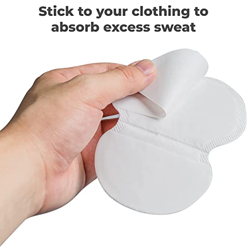 MAPPERZ Disposable Underarm Sweat Pads for Men and Women Prevents Stains, Absorbs Sweat & Unpleasant Odour