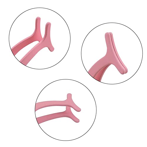 MAPPERZ Stainless Steel False Eyelashes Extension Applicator Tool Fish Tail Clip Auxiliary Clip Tweezers Nipper Tool