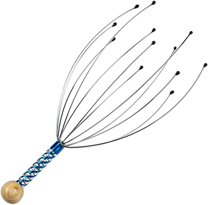 Relist 12 finger head massager