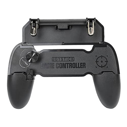 MAPPERZ Mobile Controller L1R1 Mobile Game Trigger Gamepad 4 Finger Shooting Sensitive Controller with Joystick Conductive Stretchable Gaming, Pack Of 1