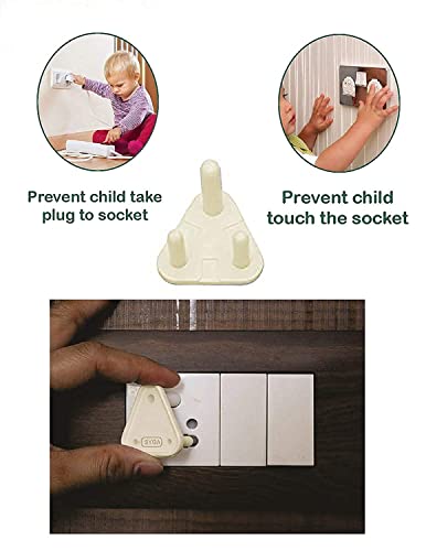 MAPPERZ Electric Socket Cover Guard for Child Proofing/Socket Plug Protector for Baby Safety - Pack of 5