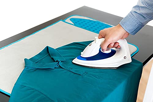MAPPERZ Heat-resistant Silicone Iron Mat Rest Pad Flexible Waterproof Insulation Mat Ironing Board (Assorted Color)