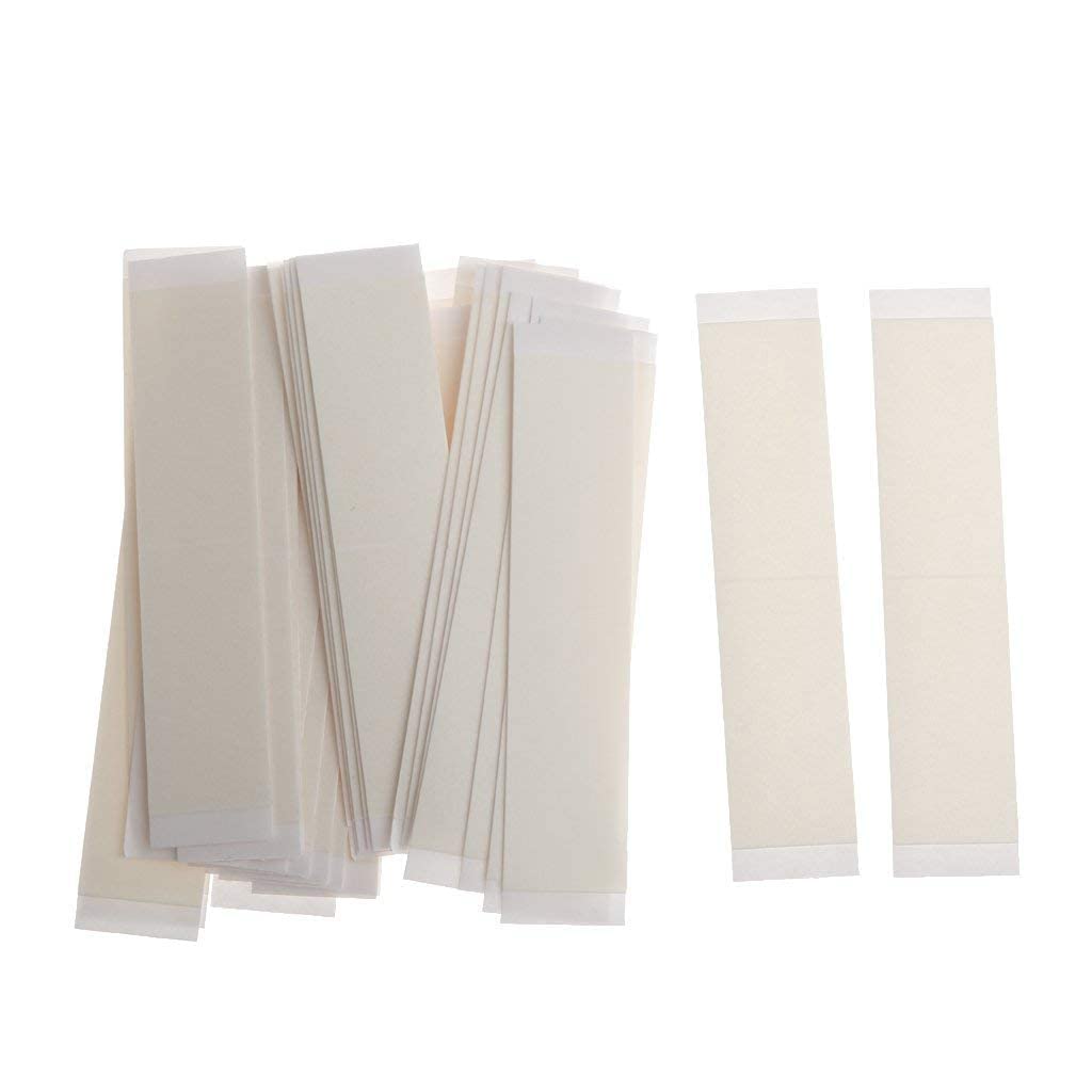 MAPPERZ Double Sided Magic Stickers Tape, One-off Body Clothing, Bra Strip Tape, Clothes Dress, Bra Skin, Bikini, Tape For Shirt Gap, fashion dressing Tape, Transparent Color, Pack Of 5(180 Tapes)