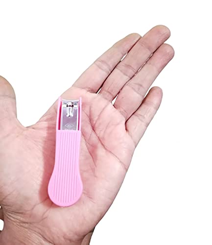MAPPERZ 1 Premium Stainless Steel Fingernail, Toenail Clipper Cutters With Plastic Guard,Nail Brush Hand Finger Toe Nail Cleaning Brush Manicure Pedicure Scrubbing Cleaner(1 Nail Cutter, 1 Nail Brush)