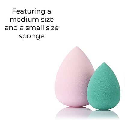 MAPPERZ Makeup Sponge Set, Foundation Blending Beauty Sponge, Flawless for Liquid, Cream, and Powder