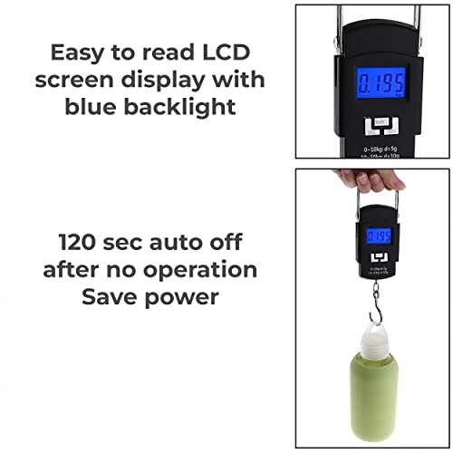 MAPPERZ Electronic 50Kgs Digital Luggage Digital LED Screen Weighing Scale