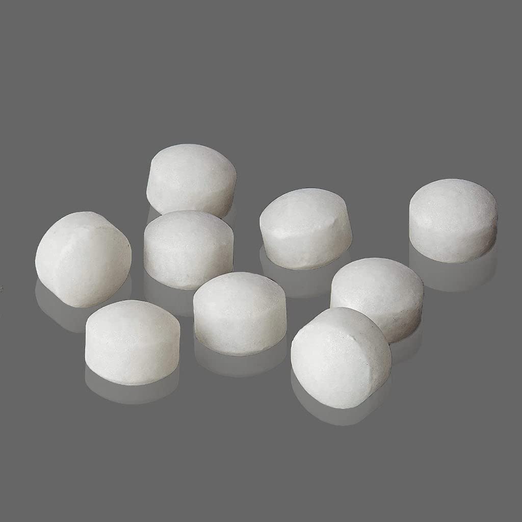 MAPPERZ Naphthalene Balls for Clothes/Naphthalene Balls 3 in 1 Anti-Insect, Anti-Moth, Anti-pests/Napthalene Balls for Bathroom, Cockroaches - White (200gm)