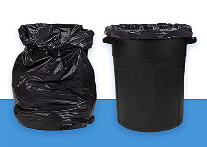 MAPPERZ Plastic Disposable Garbage Dustbin Bags Pack of 5 (Small, Black)