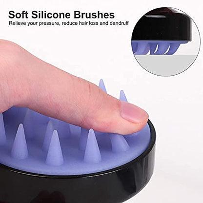 MAPPERZ Hair Scalp Massager Shampoo Brush/ Hair Washing Brush Silicone Head Body Massager Brush/ Shampoo Scalp Shower Hairbrush