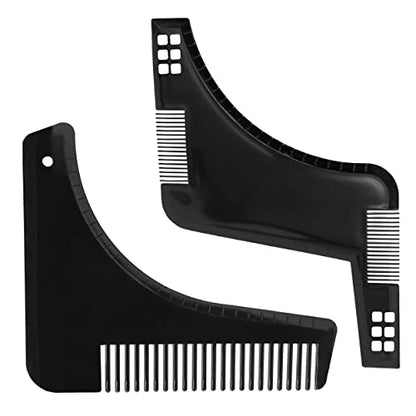 MAPPERZ Beard Shaper for Men/Beard Shaper Tool kit With Comb For Home And Salon Use - Black