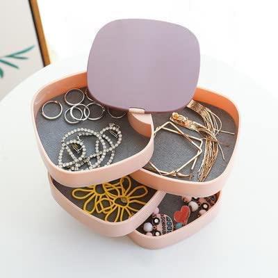 MAPPERZ Clear Transparent Plastic Organizer Box with Adjustable Compartment Dividers Jewlery Storage Rock Collection Box for Fishing Tackles Washi Tapes Threads Multipurpose Plastic Storage Box