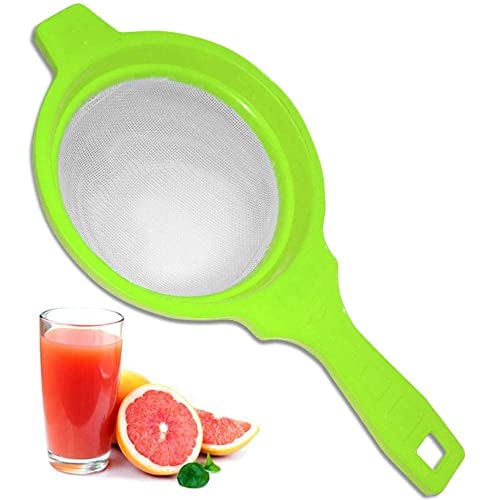 MAPPERZ Multipurpose Water/Tea/Milk Strainer Sieve/ Chai Tea Chalni - Multicolor