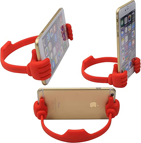 MAPPERZ OK Mobile Stand/Hand Shaped Fun Mobile Cell Phone Stand for Desk Table Mobile Holder - Multicolor