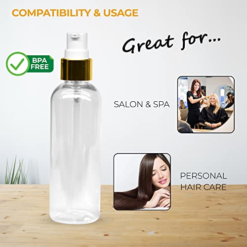 MAPPERZ ROUND BOTTLE WITH GOLDEN SPRAY