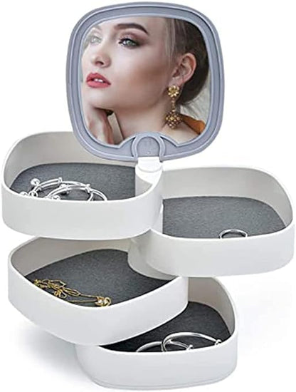 MAPPERZ Clear Transparent Plastic Organizer Box with Adjustable Compartment Dividers Jewlery Storage Rock Collection Box for Fishing Tackles Washi Tapes Threads Multipurpose Plastic Storage Box