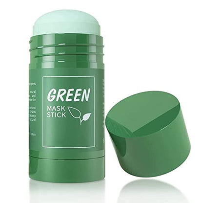 MAPPERZ Green Tea Mask Stick for Face, Blackhead Remover with Green Tea Extract, Green Mask Stick for Face Moisturizing, Dry Skin Face Moisturizer, Pack Of 1